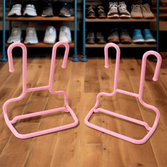 Multi Function Drying Rack Shoe Organizer Hanging Shelf for Wardrobe 2 Pc