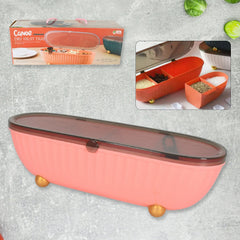 Spice Bottle Spice Jar Durable Seasoning Box Food Grade Tray for Kitchen 1 Pc