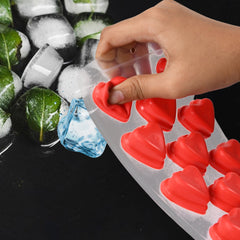 Silicone Mold Ice Cube Tray (1 Pc)