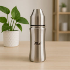 Ganesh Stainless Steel Baby Feeding Bottle for New Born Infants Toddler 250 ML