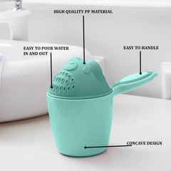 Baby Shampoo Shower Cup – Safe Soft Bath Tumbler for Kids’ Hair Washing