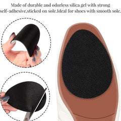 Non-Slip Shoe Pads, Rubber Shoe Sole Protector Pads, for Ladies Shoes, High Heels