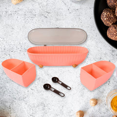 Spice Bottle Spice Jar Durable Seasoning Box Food Grade Tray for Kitchen 1 Pc