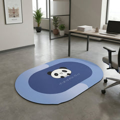 absorbent bath floor mat