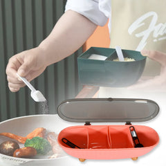 Spice Bottle Spice Jar Durable Seasoning Box Food Grade Tray for Kitchen 1 Pc