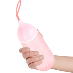 Unique Shape Premium Plastic water bottle With Dori (1 Pc / 550 ML)