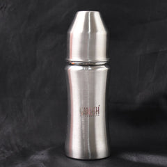 Ganesh Stainless Steel Baby Feeding Bottle for New Born Infants Toddler 250 ML