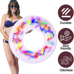 Swim Ring, For children, Conveniently Portable, Feathers, for Swimming