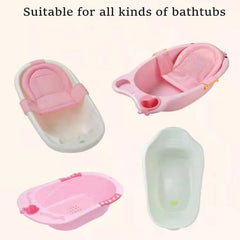 Newborn Bath Seat Infant Baby Tub Seat Anti Slip Chair for Baby Safety Bathtub Use