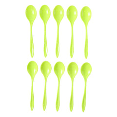 Fancy Spoon Used While Eating and Serving Food Stuffs Etc (10 Pcs)