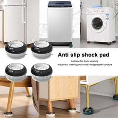Anti Vibration Pads for Washing Machine, (4 pcs Set)
