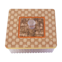 Plastic Multipurpose Dry Fruit Chocolates Mouth Box (1 Pc)