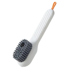 Multifunctional Scrubbing Brush with Liquid / Soap Dispenser, Cleaning Brush with Liquid / Soap Dispenser, Shoe Brush for Cleaning, Cloth Cleaning Brush with Handle Liquid Shoe Brush For Shoe Clothes (1 Pc)