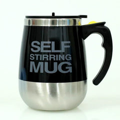 Self Stirring Mug With Lid used in official places for serving drinks (1 Pc / 400 ML)