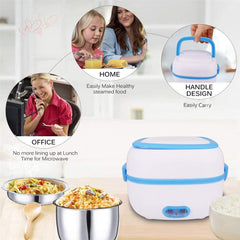 Electric Lunch Box Portable Food Warmer Food Heating Lunch Box for Car, Truck, office