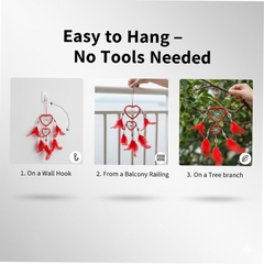 Wind Chimes Wall Hanging Handmade Art for Garden and Home Decor (Mix Design / 1 Pc)
