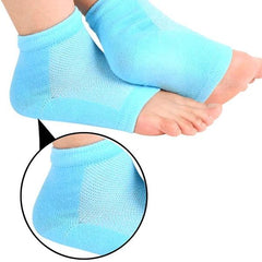 Silicone gel heel socks