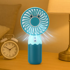 Mini Fan Rechargeable Table Fan Handheld Fan For Home , Office , Car