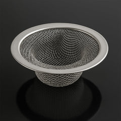 Stainless Steel Kitchen Sink Strainer (2 Pc Set)