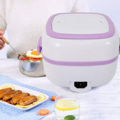 Electric Lunch Box Portable Food Warmer Food Heating Lunch Box for Car, Truck, office