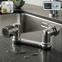 360 rotating faucet splash head