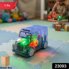 musical light up bus toy