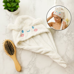 Soft Microfiber Hair Drying Towel Wrap (1 pc / Mix Design)