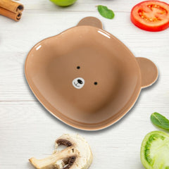 Durable Food Serving Plate, Bear Shaped Plate Cartoon Snack Plates (1 Pc)