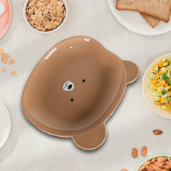 Durable Food Serving Plate, Bear Shaped Plate Cartoon Snack Plates (1 Pc)