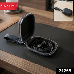 earphone storage zipper case