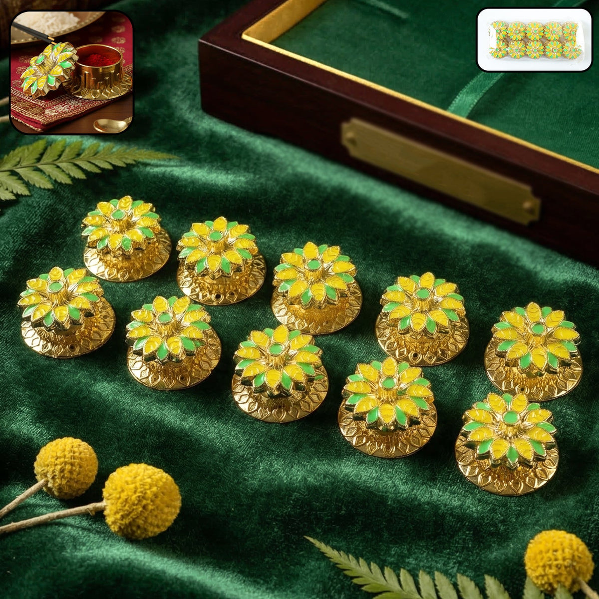 decorative kumkum box
