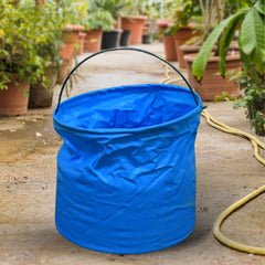 Folding Bucket, Portable, Round Bucket, Simple Bucket (1 pc / Mix Color)
