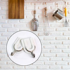 Multipurpose Strong Small Stainless Steel Adhesive Wall Hooks