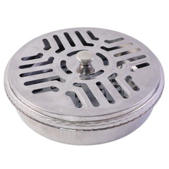 Safe coil burning stand container