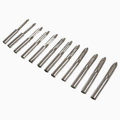Stainless Steel Peeler Set – Multi-Purpose Handle for Peeling & Shredding (12 Pc)