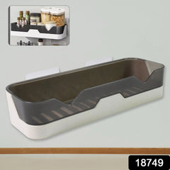 Wall Mounted Adhesive Bathroom Shower Caddy / Shelf / Plastic (1 Pc)