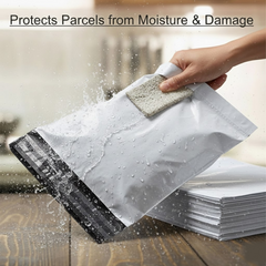 POD pouch Secure Tamper Proof Courier Bags,100 pcs (14 x 16 Inch)