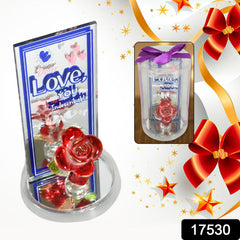 Lovely Rose Showpiece – Romantic Gift Set for All Occasions (1 Pc)