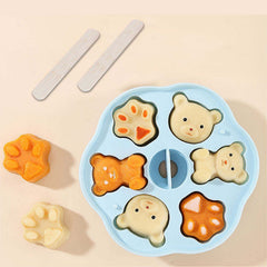 Silicone Kids Cartoon Shape Chocolate, Jelly & Candy Mold (1 Pc)