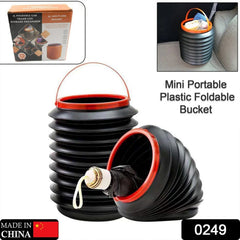 Foldable Storage Bucket , Water Container & Dustbin Multiuse Bucket