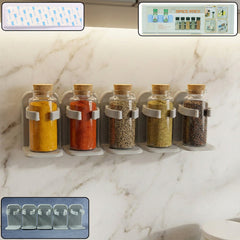 wall spice storage rack