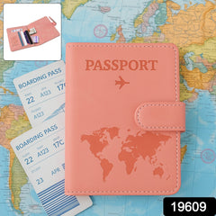 Stylish World Map Print Travel Wallet